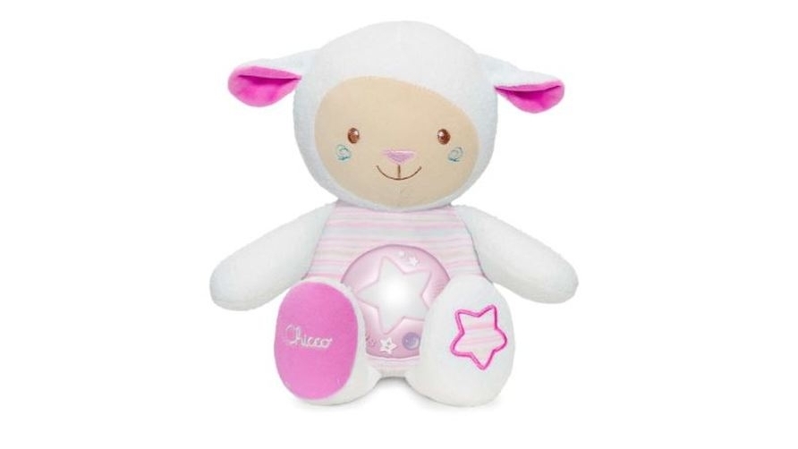 Chicco Lullaby Sheep Soft Toy Pink Harvey Norman