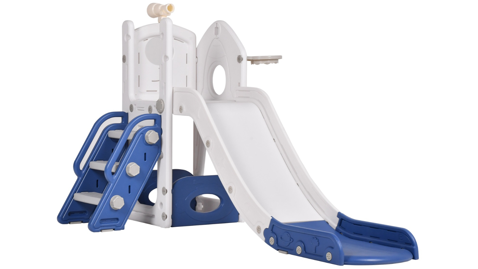 Advwin 6-in-1 Kids Slide Set - Blue