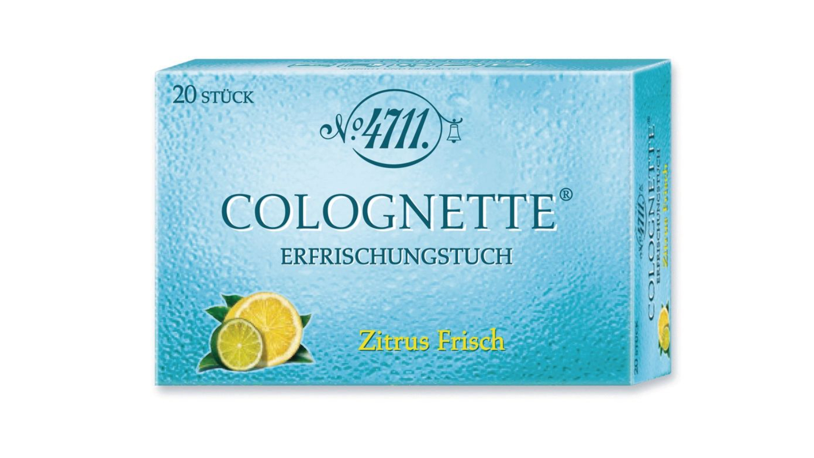 Mulhens 20 Piece 4711 Colognette Tissues Citrus 