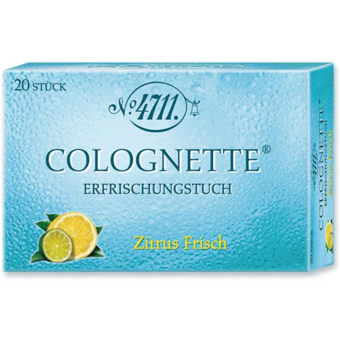 Mulhens 20 Piece 4711 Colognette Tissues Citrus