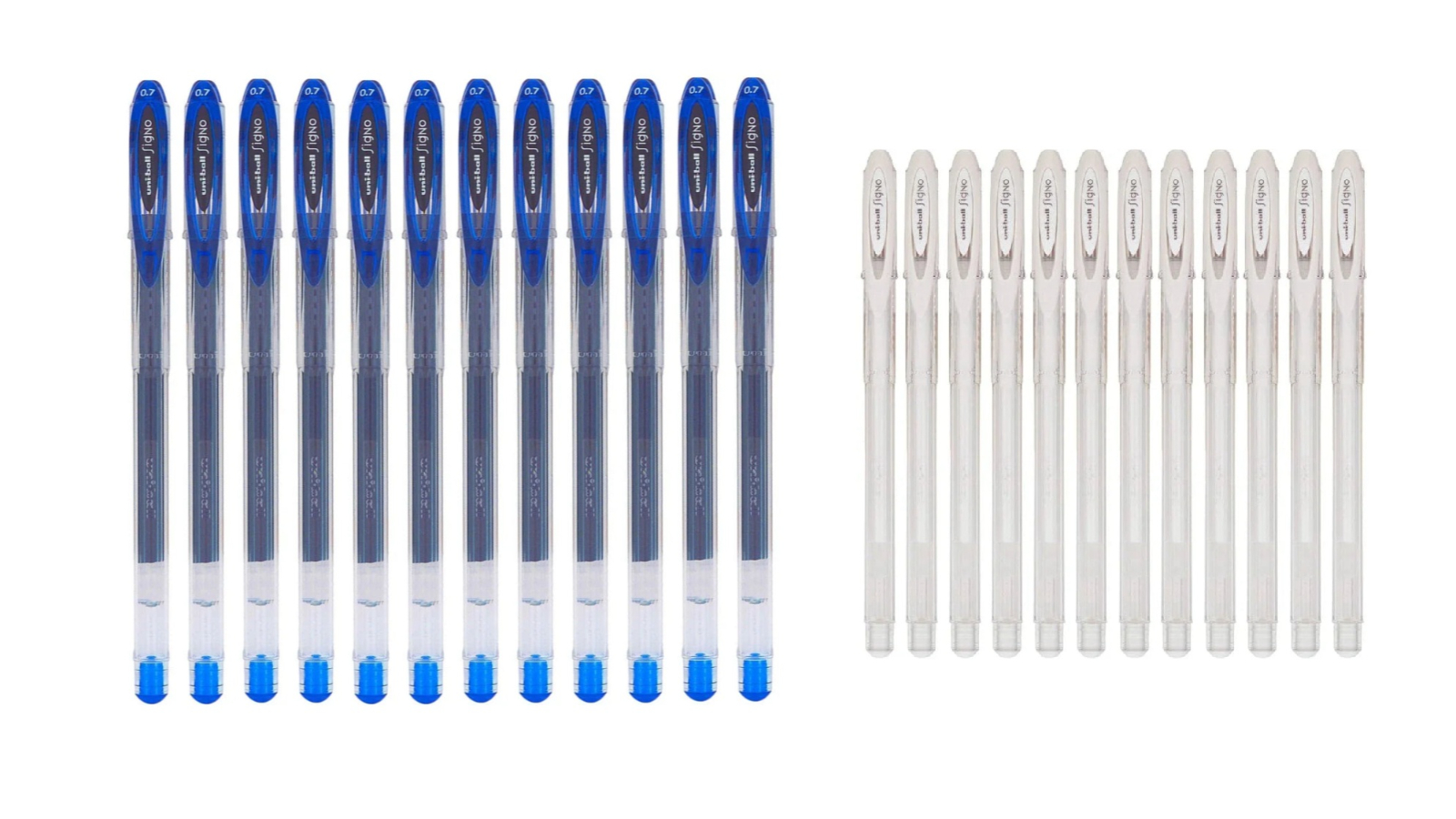 Uni-Ball Pack of 12 UM120 Signo Gel Ink Rollerball Pen 