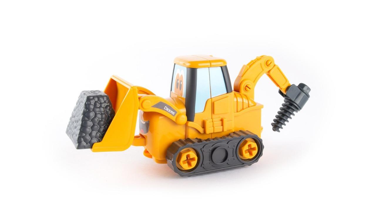 John Deere Build-a-Buddy Backhoe Loader