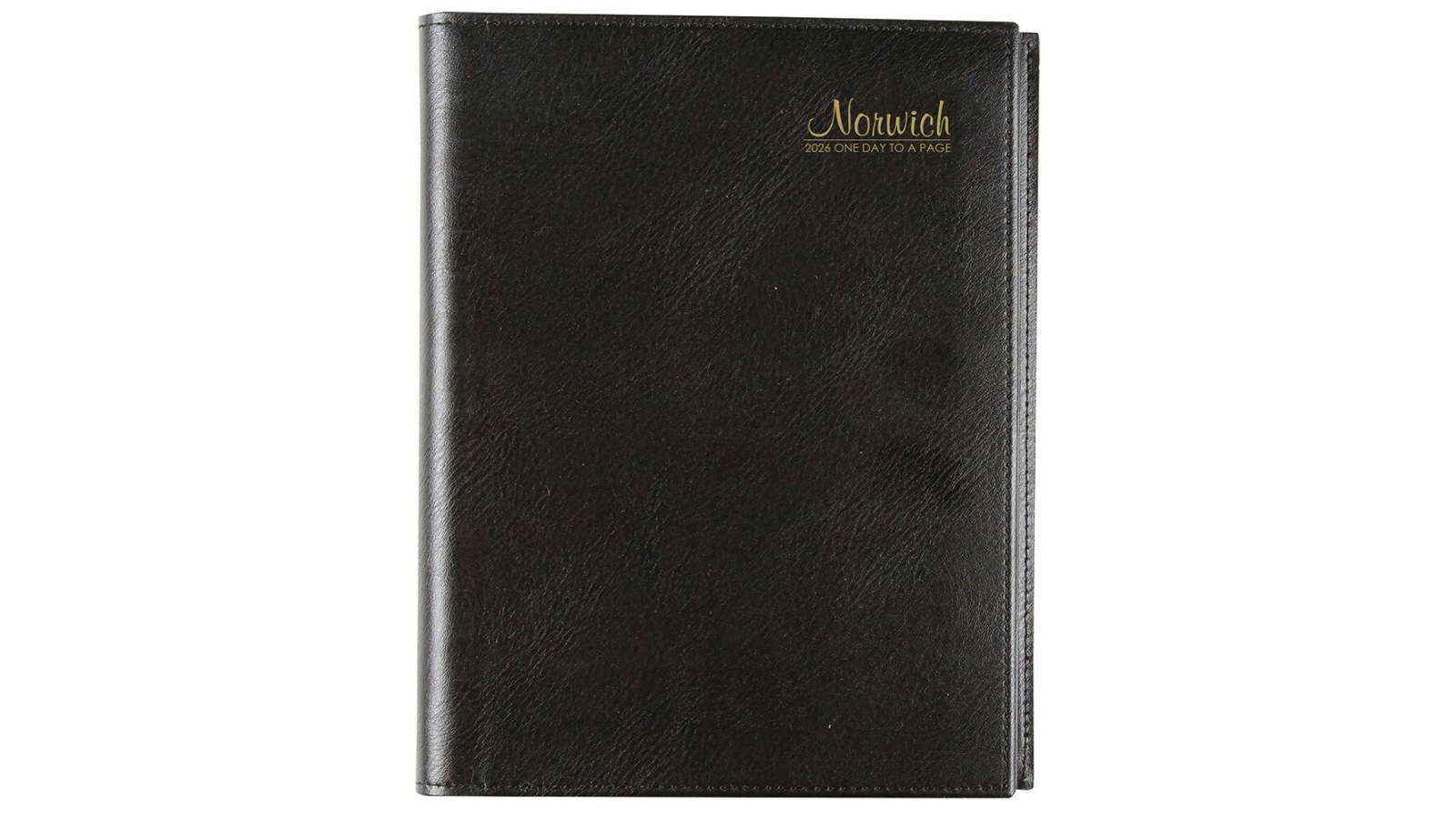 Cumberland A4 Spiral 2026 Norwich Appointment Diary - Black
