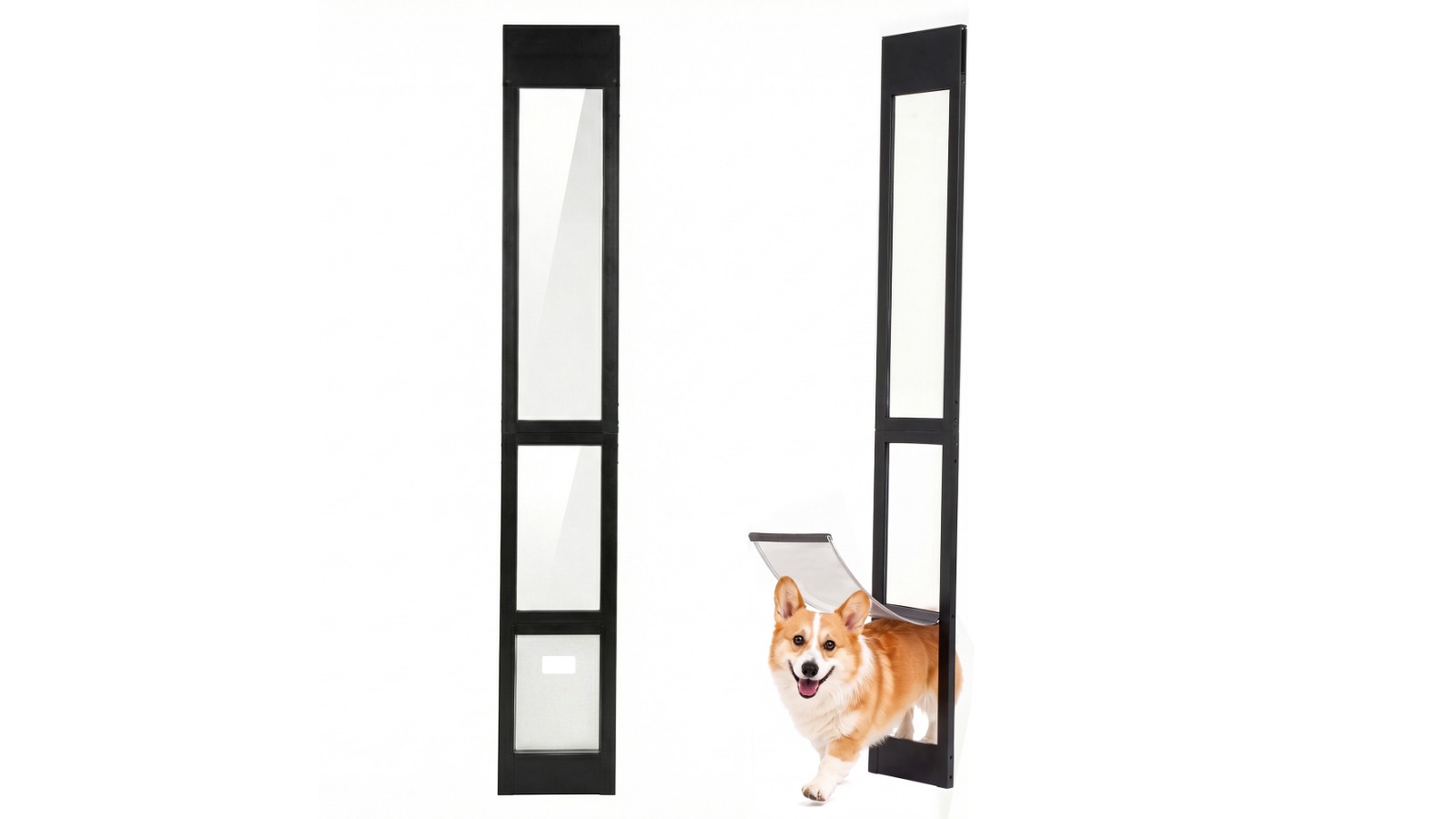 Advwin 210cm Pet Door - Black