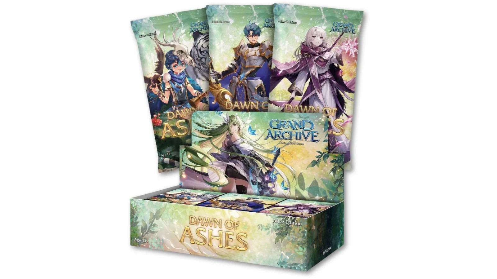 Grand Archive TCG Dawn of Ashes Alter Edition Booster Trading Card Box