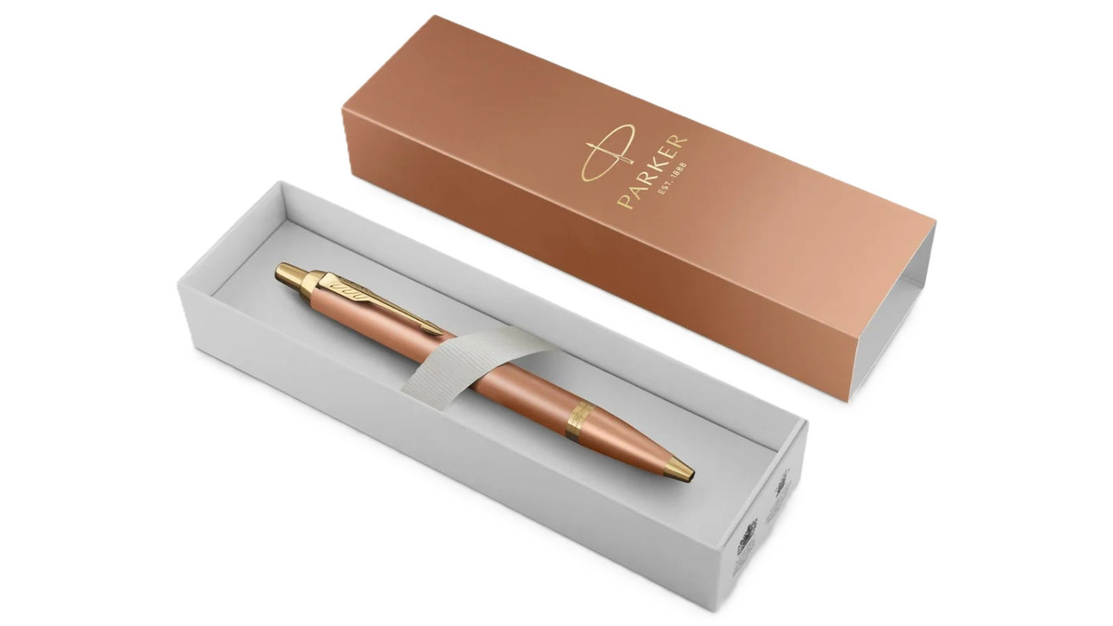 Parker IM Writing Rituals Medium Tip Orange Ballpoint Pen Gift Box