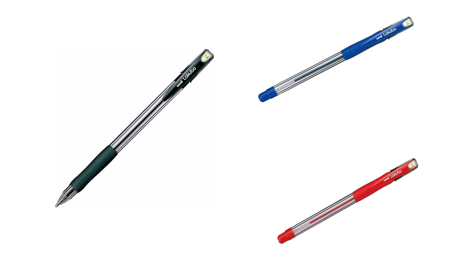 Uni-Ball Pack of 12 Lakubo SG-100 Medium Broad Ballpoint Pen 
