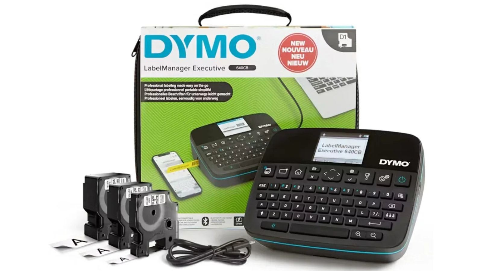 Dymo Executive 640 CB Label Manager - Black