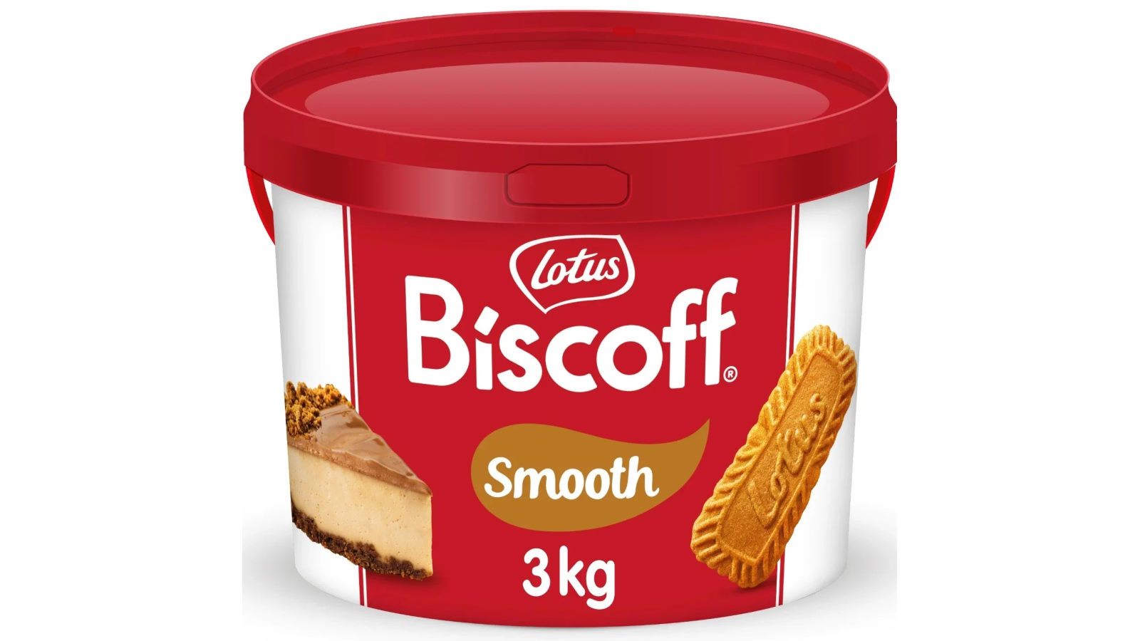 Lotus Biscoff 3kg Bulk Tub Spread Smooth Caramel