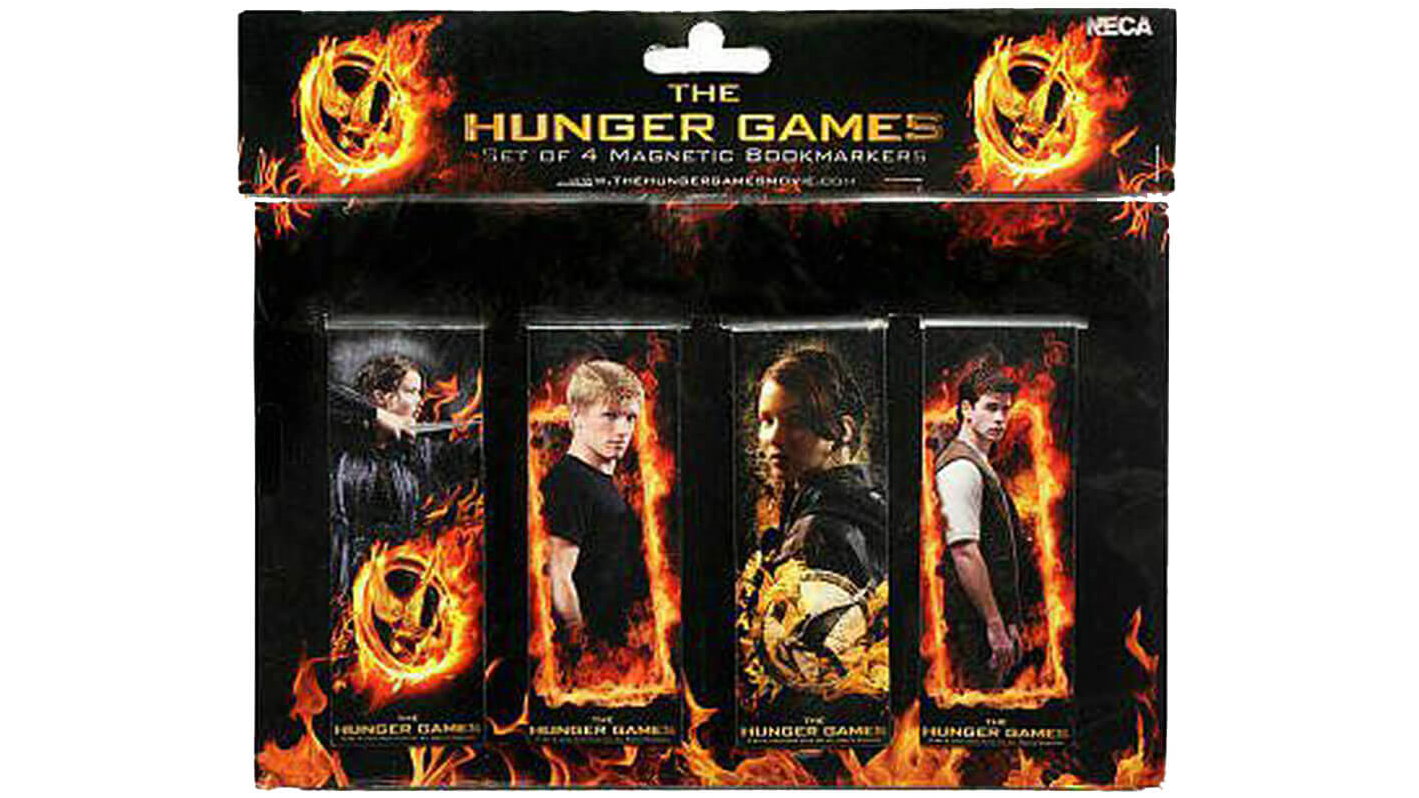 The Hunger Games Set of 4 Magnetic Bookmarks