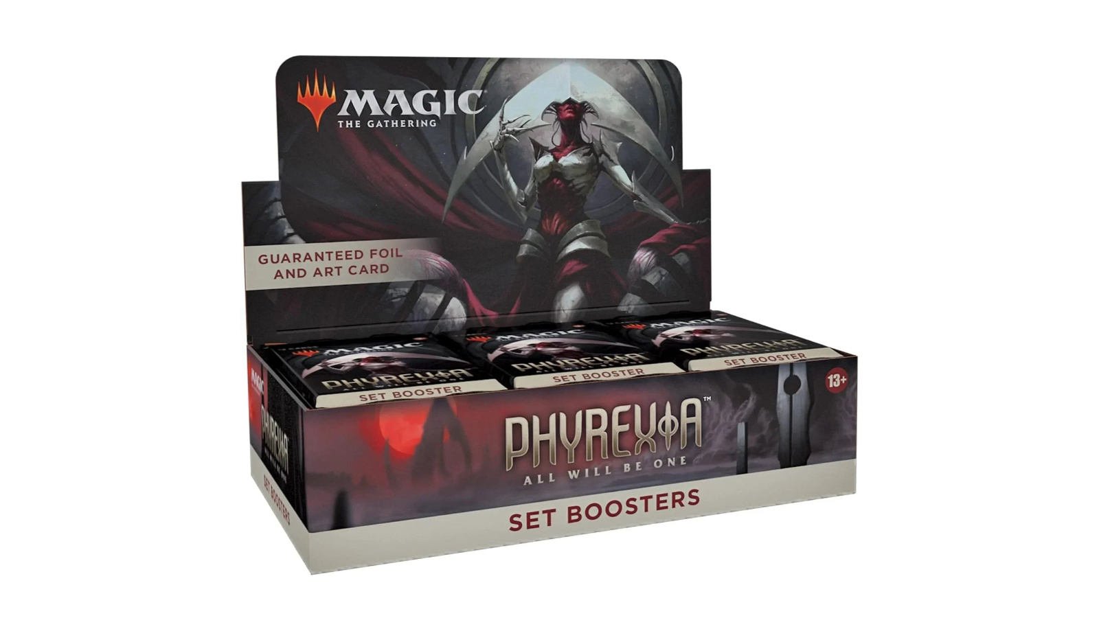 booster box all will be one Magic The Gathering Phyrexia: Collector sided token Phyrexia: All Will Be One