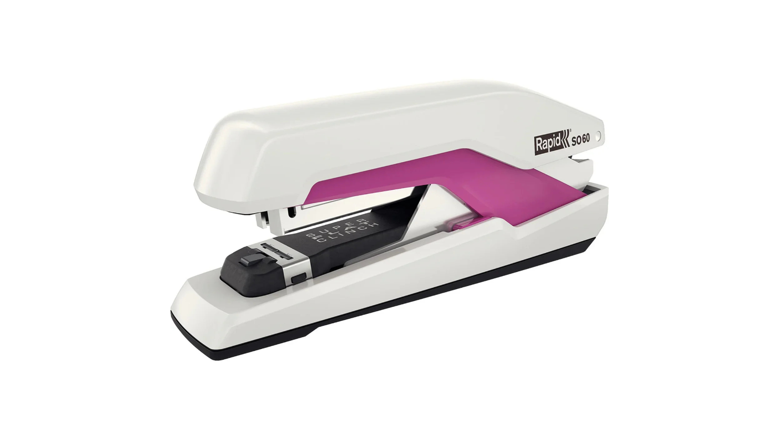 Rapid S060 Omnipress 60 Sheet Capacity Full Strip Stapler - White Pink