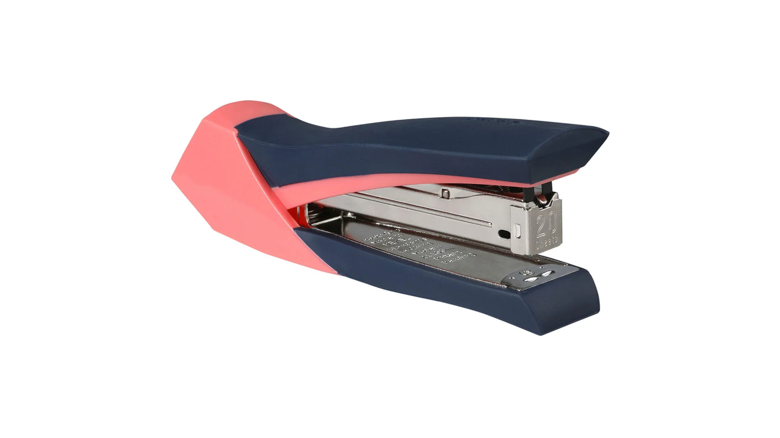 Rexel Smoothgrip 20 Sheet Capacity Full Strip Stapler - Black/Grey Peach