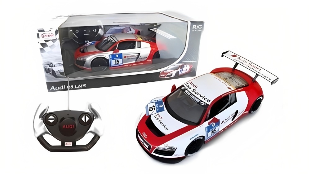 Rastar audi r8 remote controlled car discount