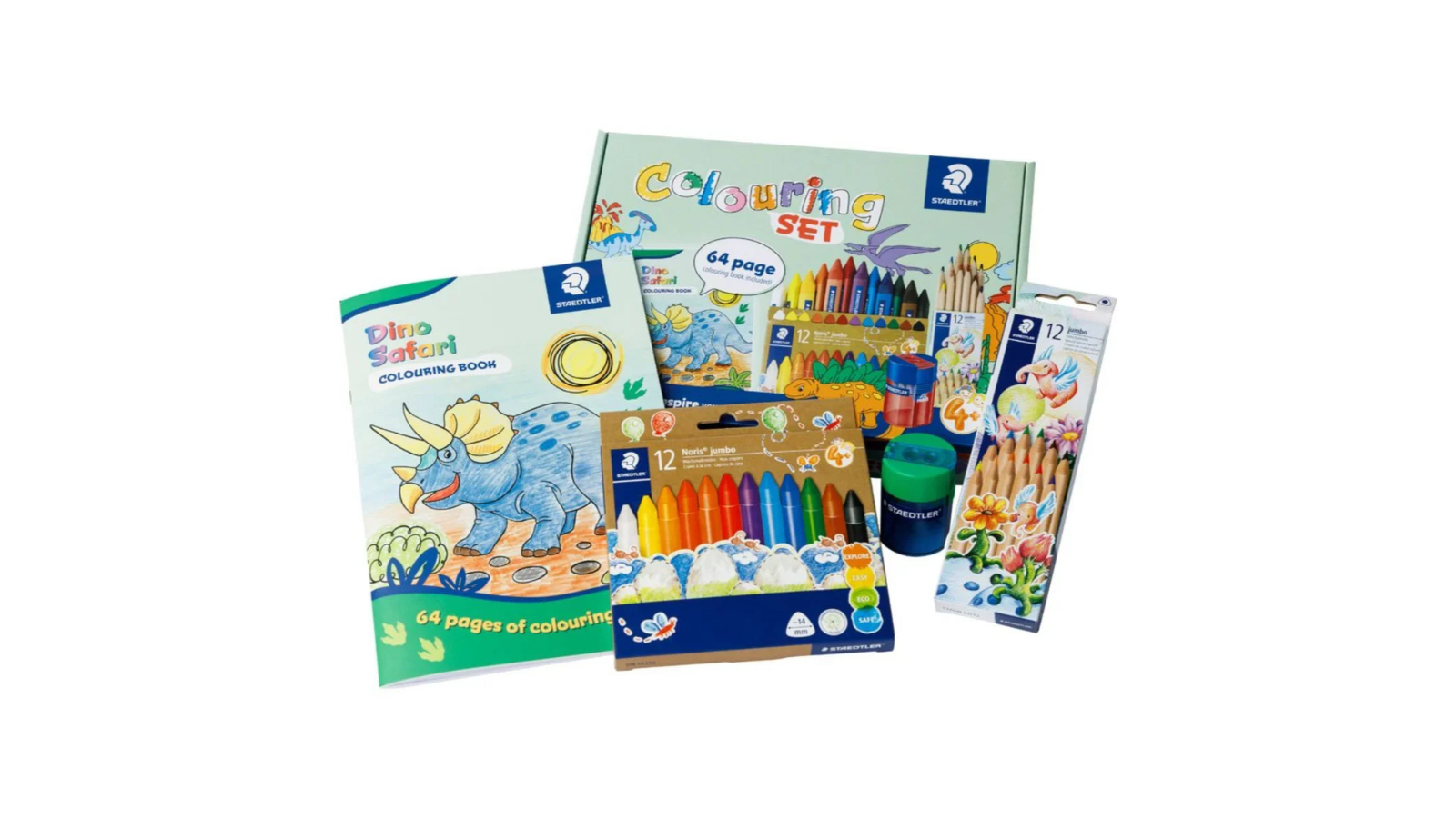 Staedtler Dino Safari Gift Box Colouring Set