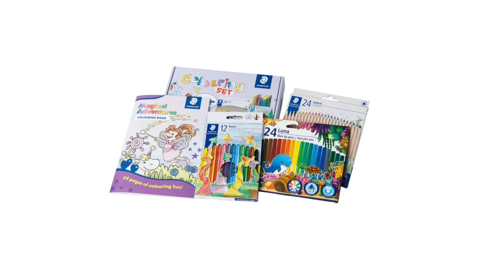 Staedtler Magical Adventures Gift Box Colouring Set