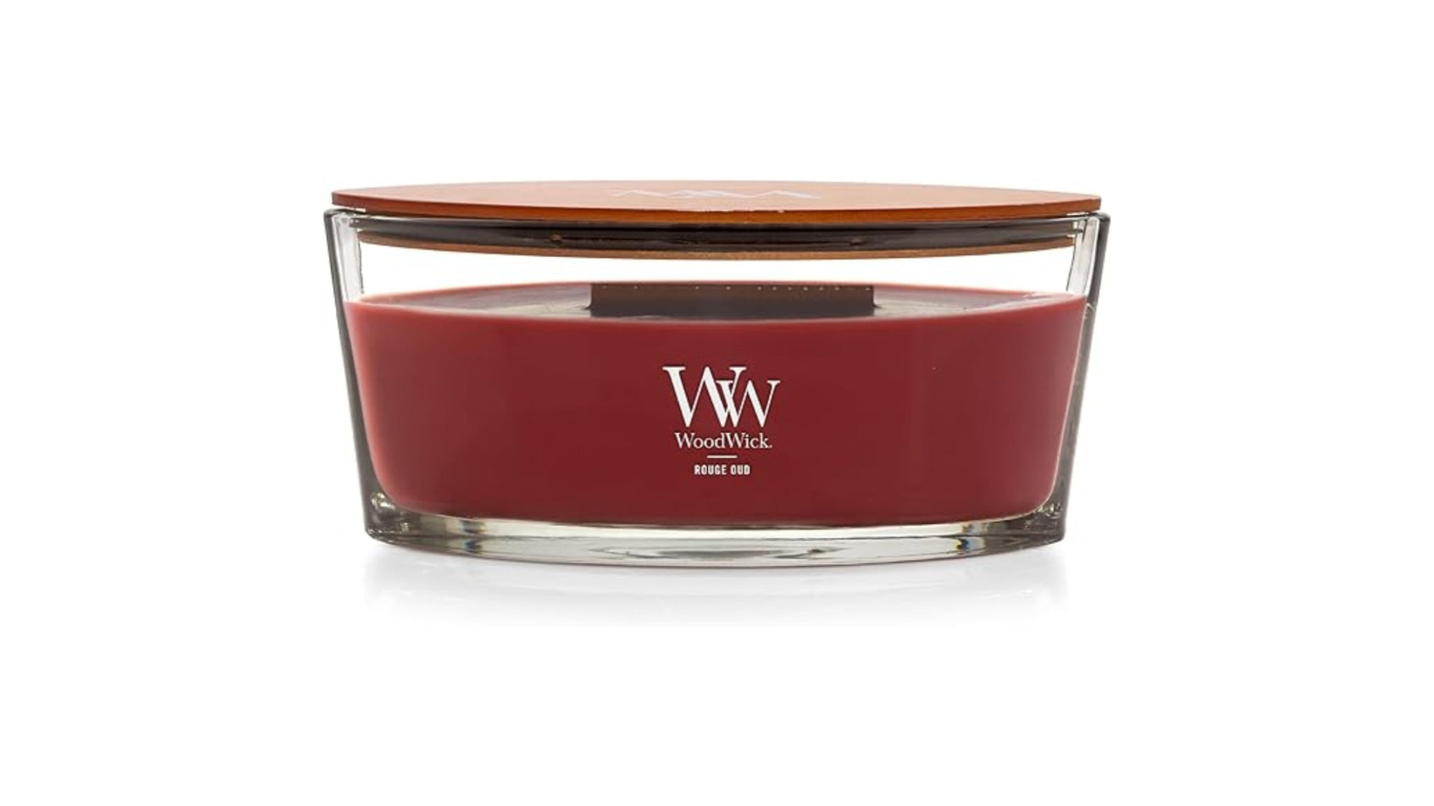 Woodwick Rouge Oud Ellipse Hearthwick Candle