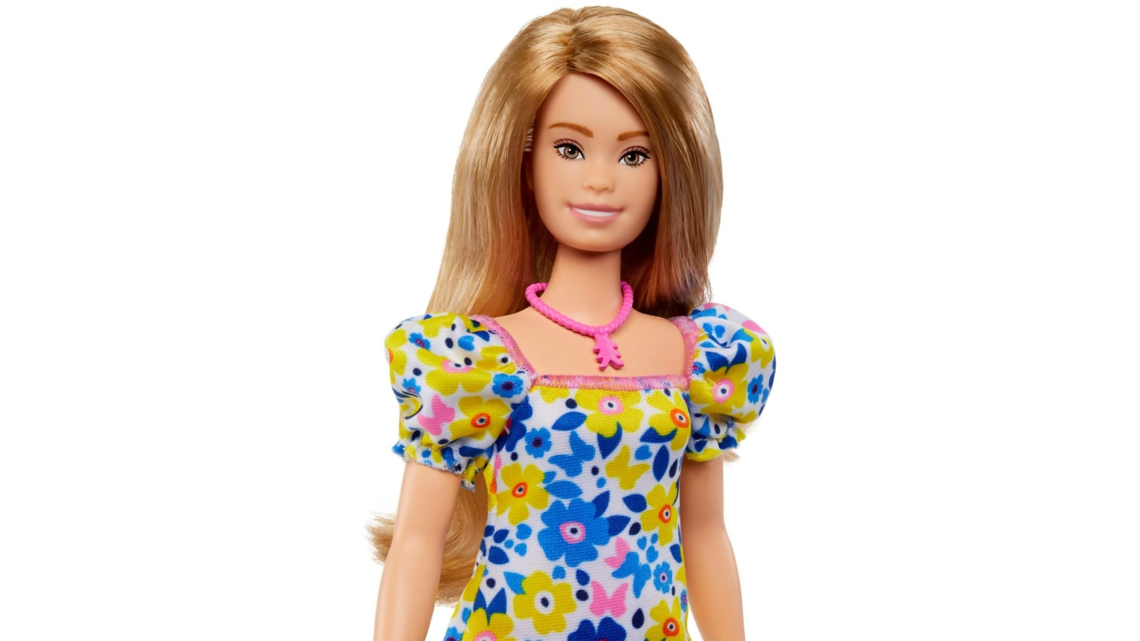 Barbie Fashionistas Doll with Down Syndrome Wearing Floral Dress