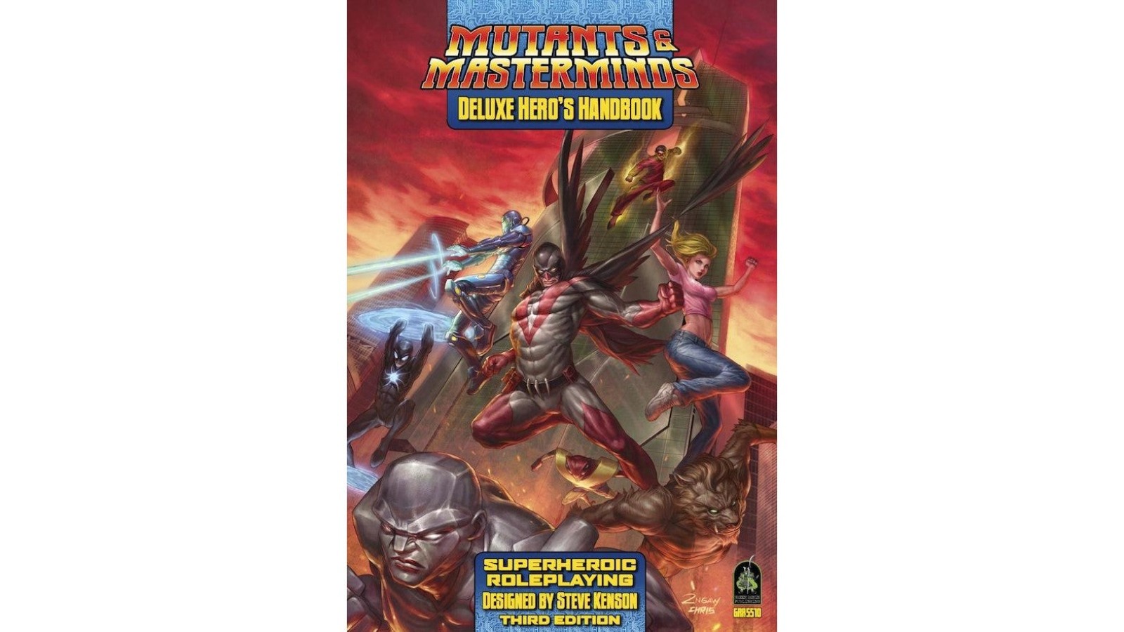 Green Ronin Publishing Mutants and Masterminds Deluxe Heros Handbook