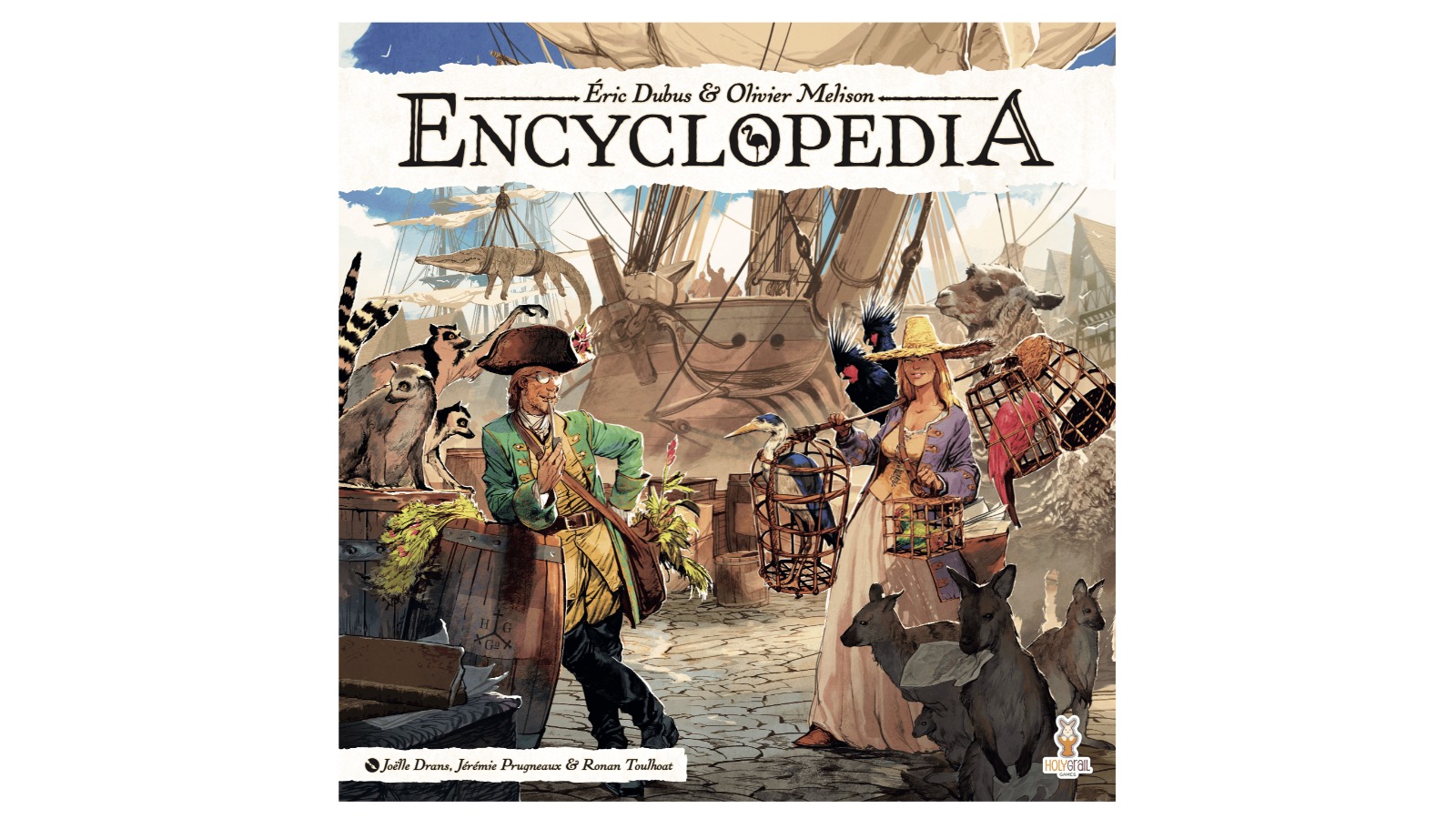 Holy Grail Games Encyclopedia Board Game