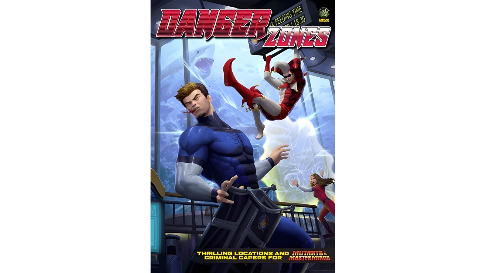 Green Ronin Publishing Mutants and Masterminds Danger Zone