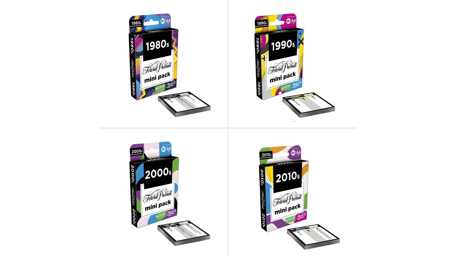 Hasbro Mini Trivial Pursuit Board Game