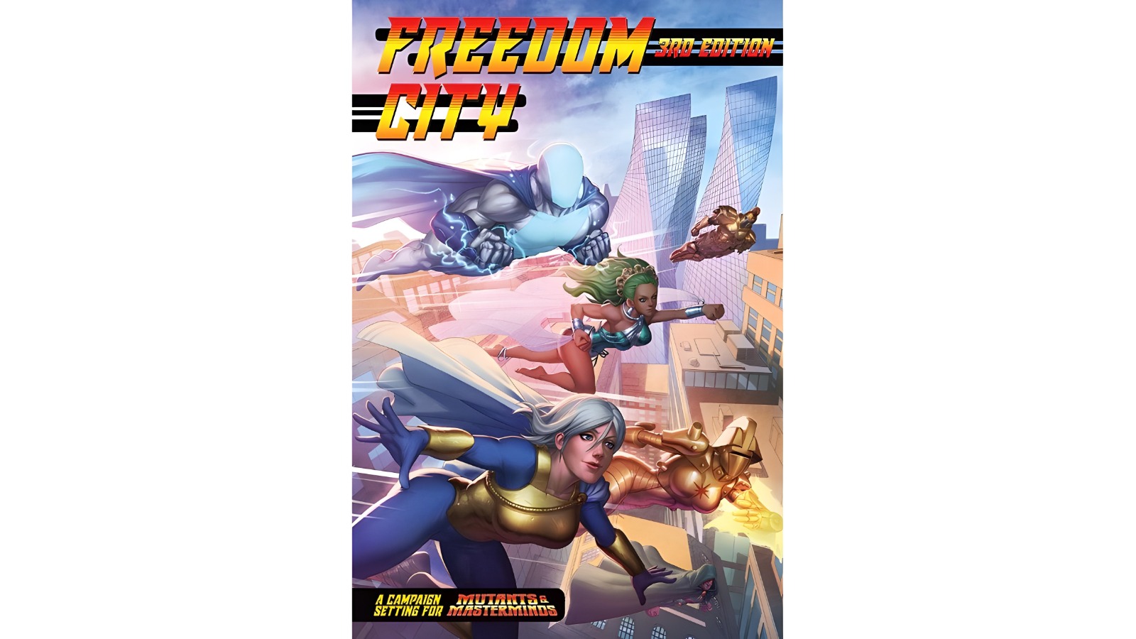 Green Ronin Publishing Mutants and Masterminds Freedom City