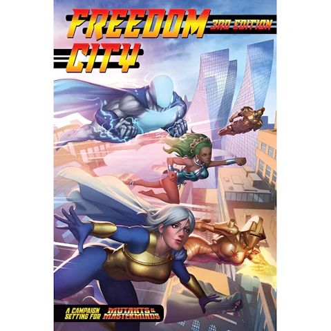 Green Ronin Publishing Mutants and Masterminds Freedom City