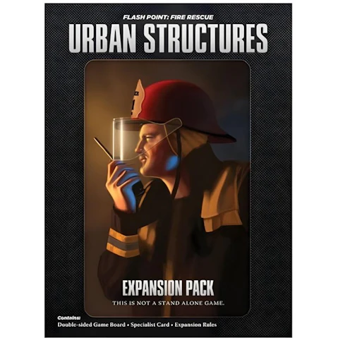 Indie Boards and Cards Urban Structures Fire Rescue Board Game