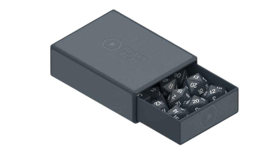 Heavy Play RNG Max Dice Box - Artificer Grey