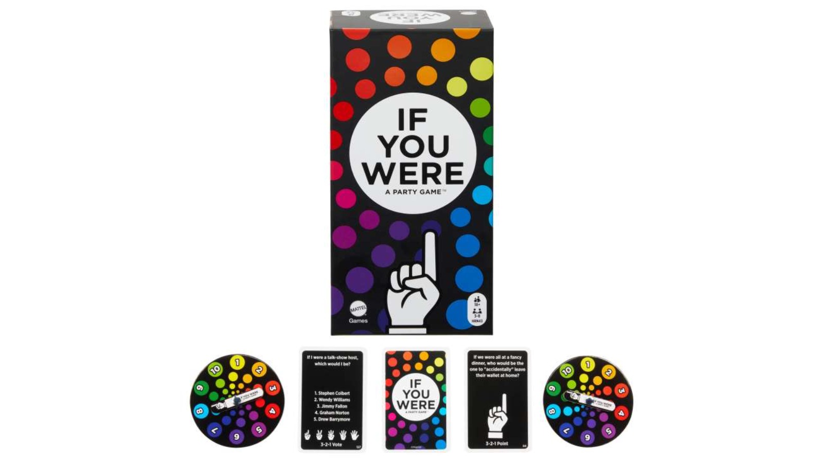Mattel If You Were A Party Game Board Game