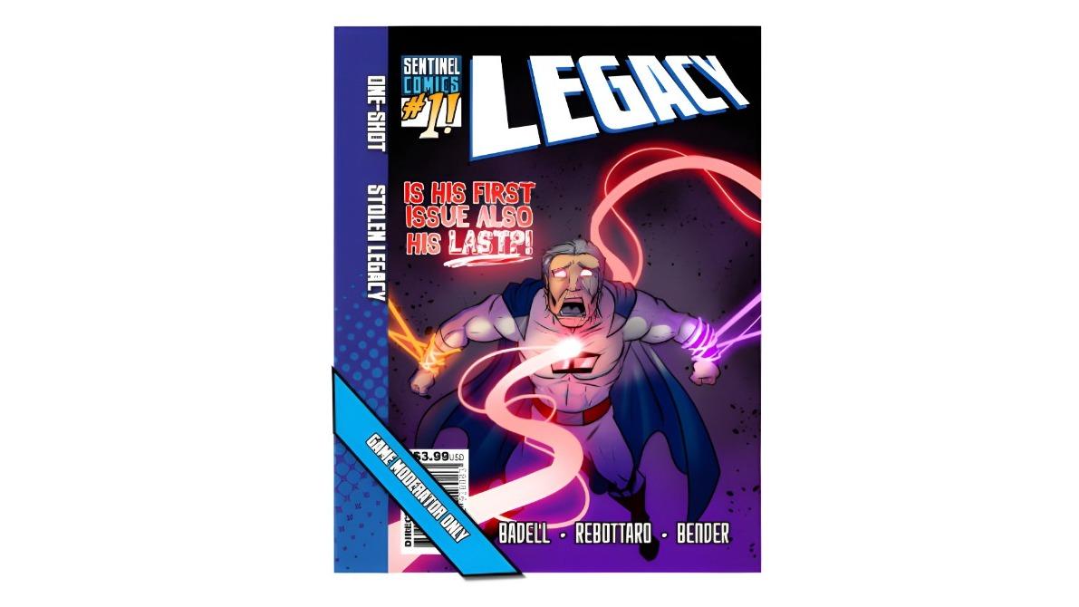 Greater Than Games Sentinel Comics One Shot Stolen Legacy
