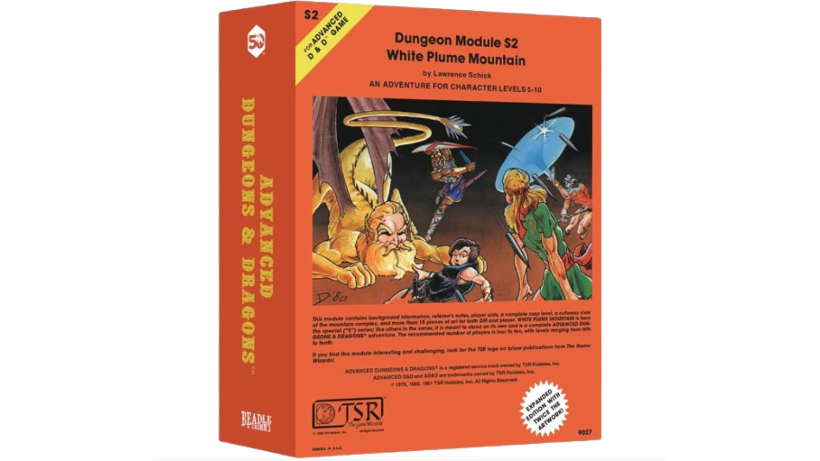 Dungeons & Dragons Beadle and Grimm's Classic Module Collection White Plume Mountain Dice Set