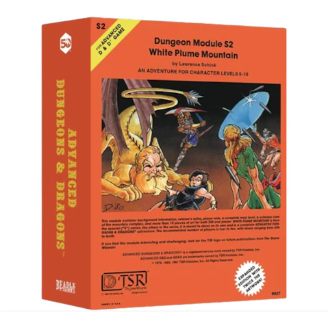 Dungeons & Dragons Beadle and Grimm's Classic Module Collection White Plume Mountain Dice Set