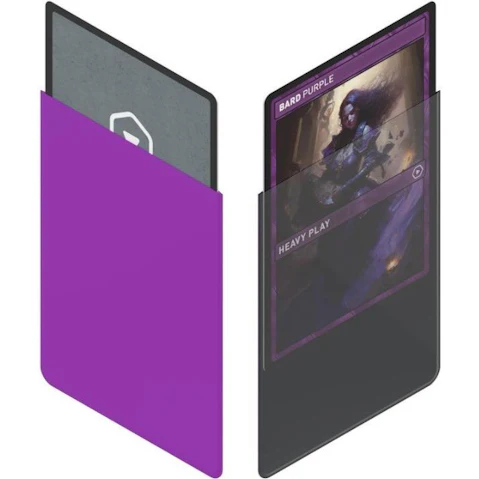 Heavy Play 100 Standard Curv Sleeve - Bard Purple