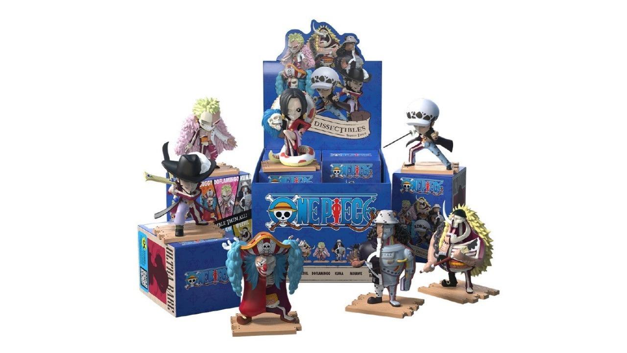 Mighty Jaxx Freeny's Hidden Dissectibles One Piece Warlords Edition Display