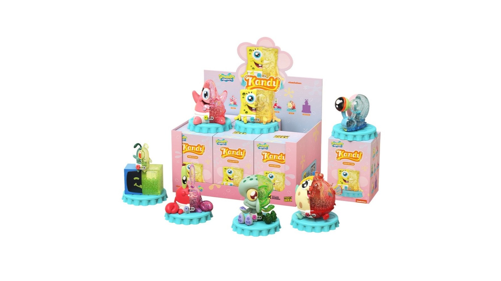 Mighty Jaxx Kandy SpongeBob SquarePants Soda Edition Display Collectable