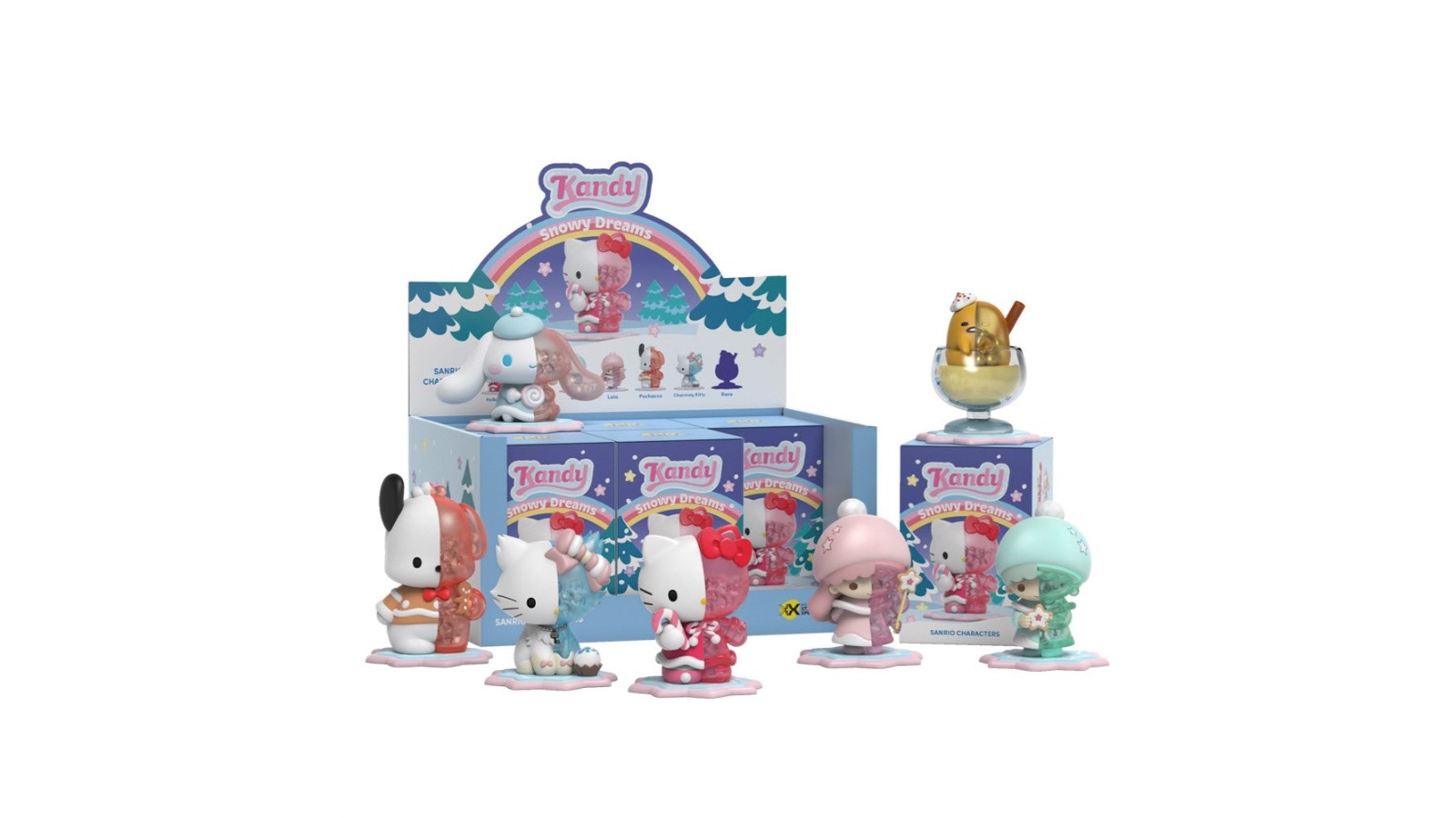 Mighty Jaxx Kandy Sanrio Snowy Dreams Display Collectable
