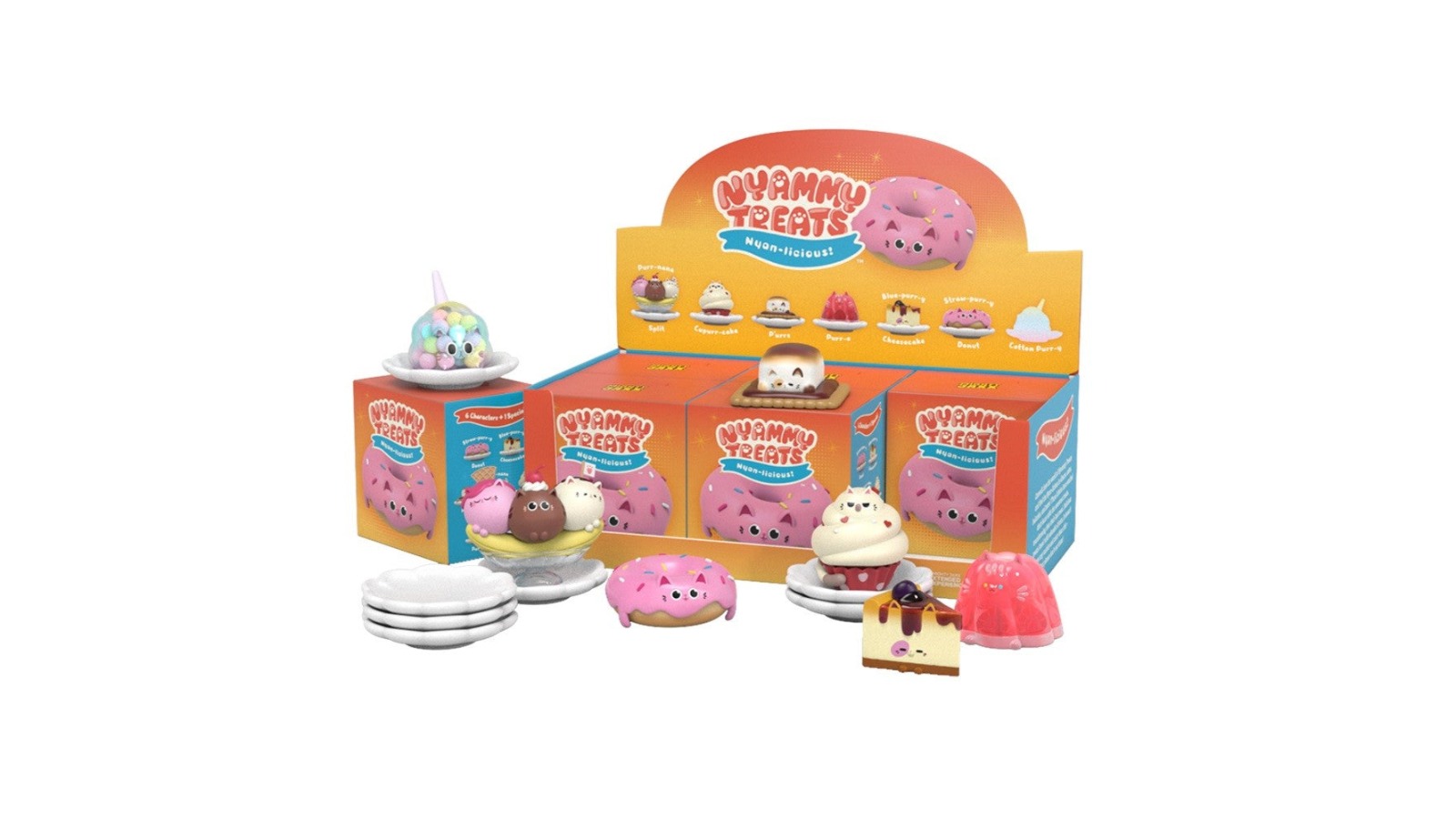 Mighty Jaxx Nyan-licious by Nyammy Treats Display