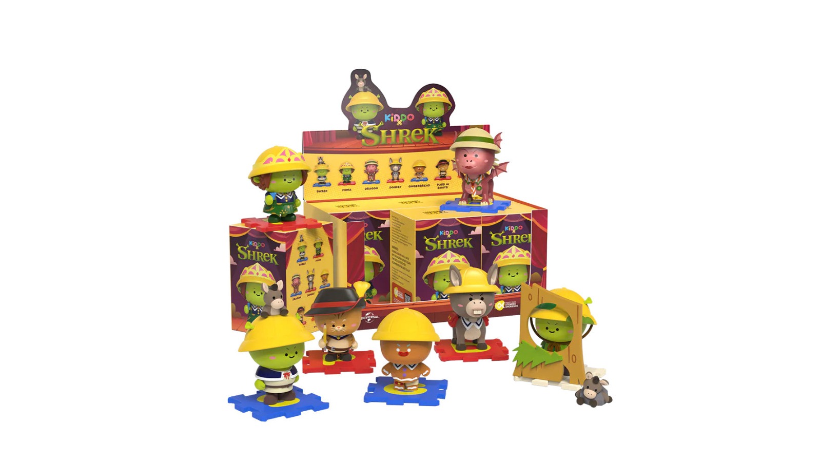 Mighty Jaxx Kiddo Shrek Display Collectable