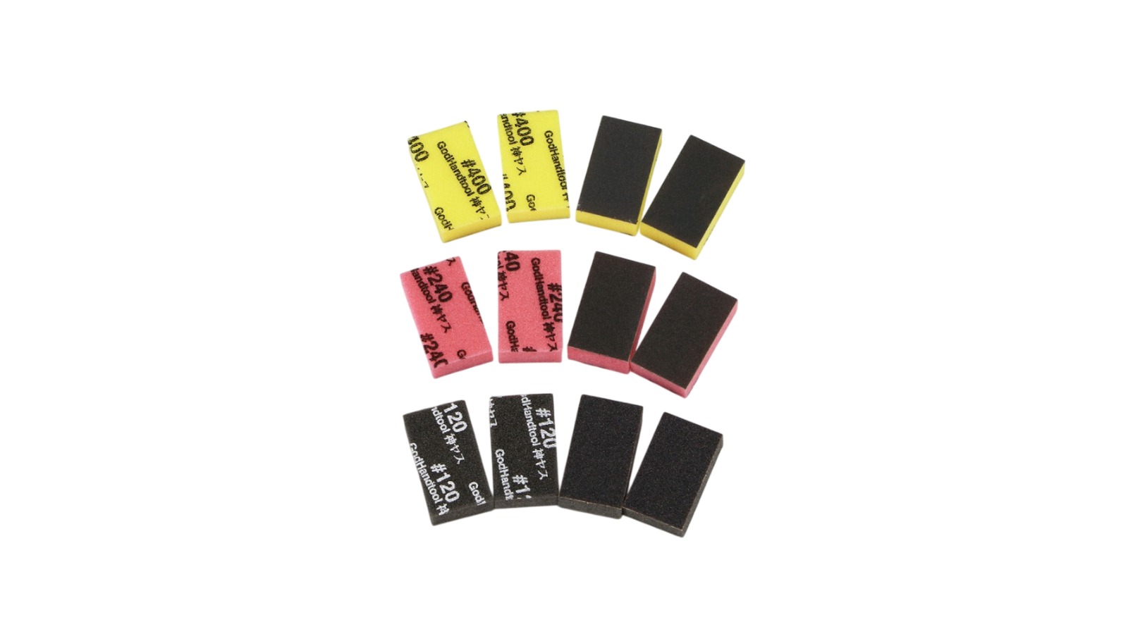 GodHand Set A Kamiyasu Assortment Sanding Stick - 1cm 