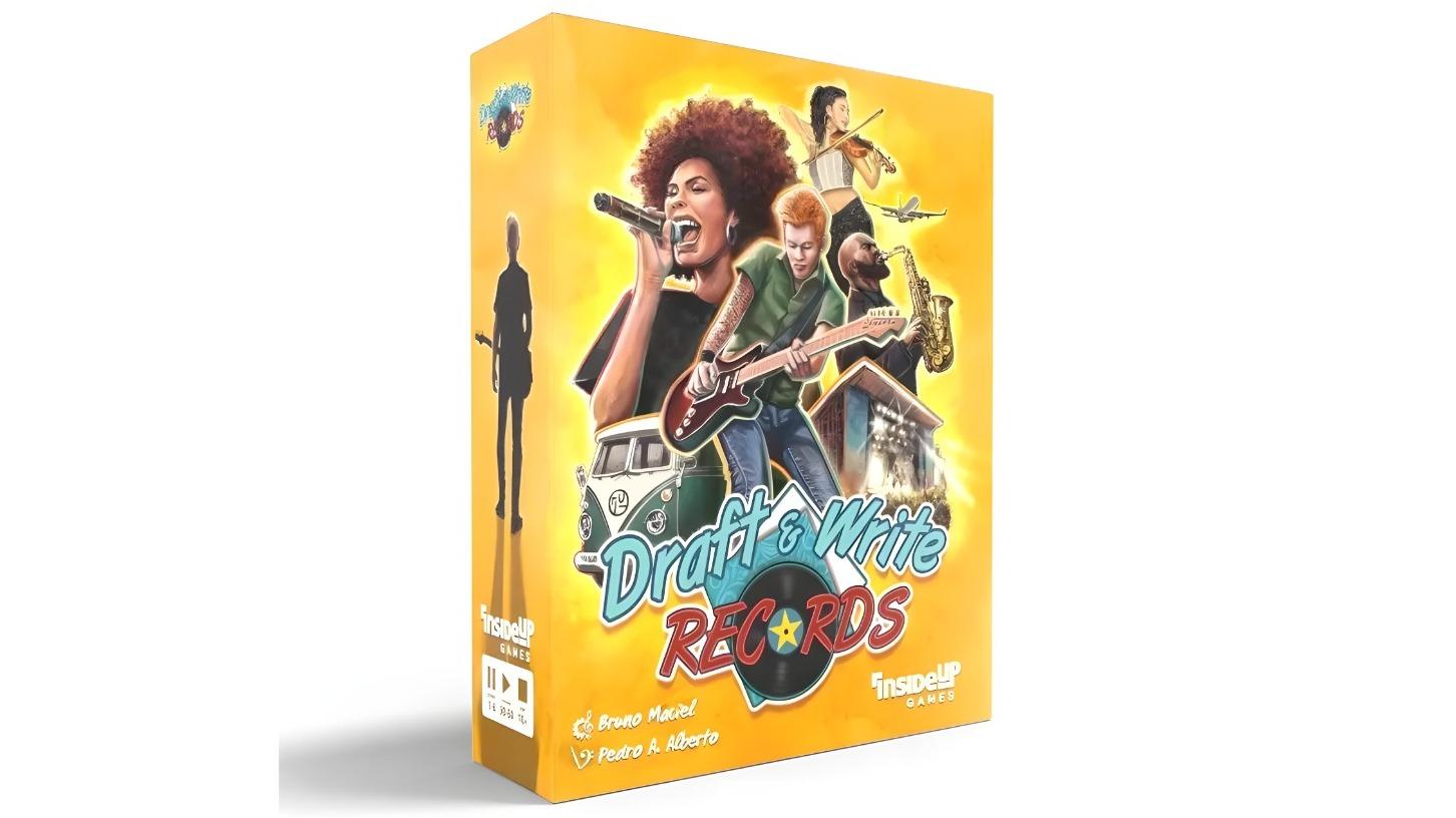 Inside Up Games Draft and Write Records Board Game