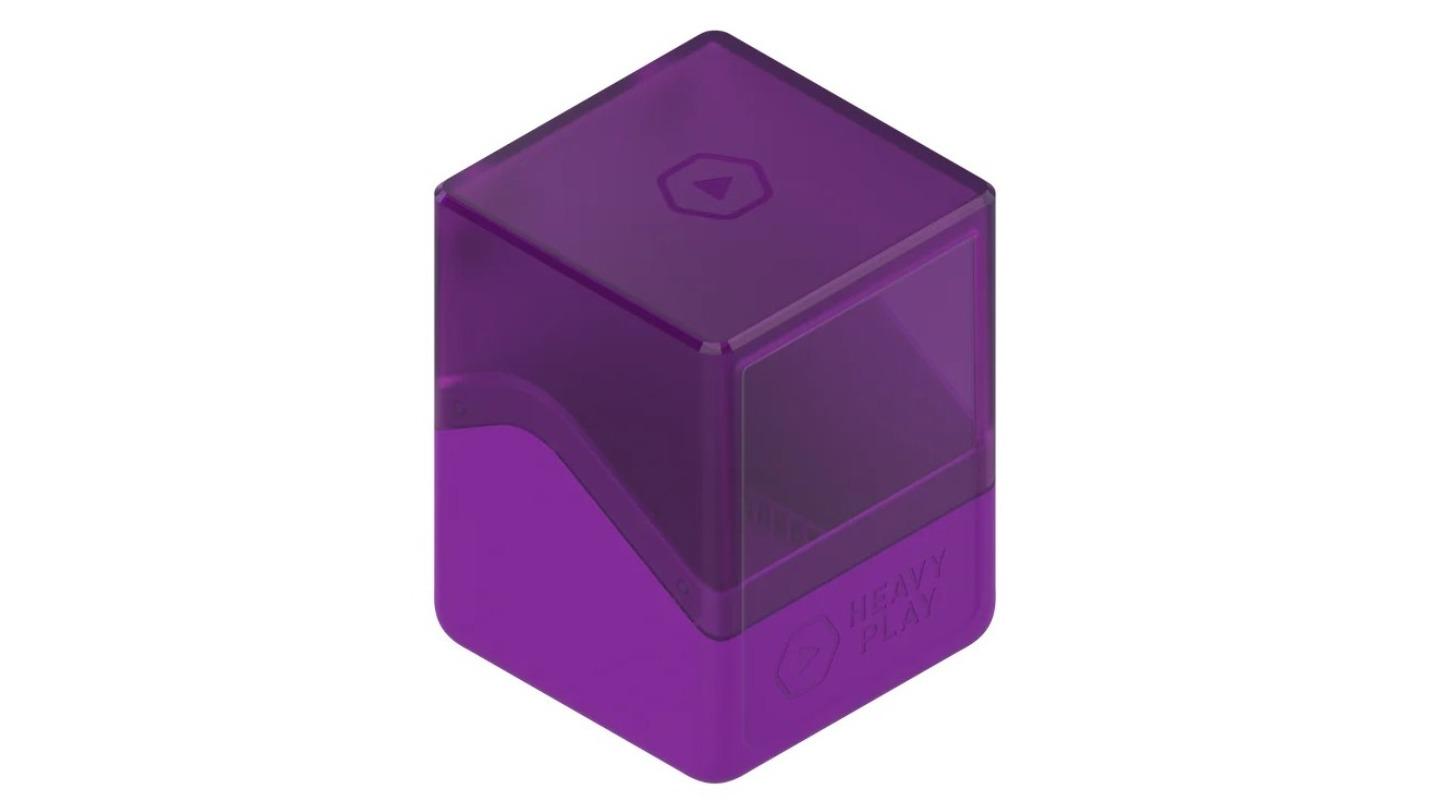 Heavy Play 100 DS RFG Deck Box - Bard Purple