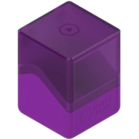 Heavy Play 100 DS RFG Deck Box - Bard Purple