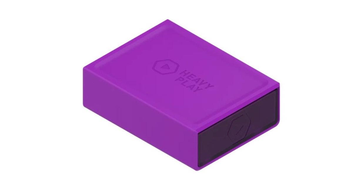 Heavy Play RNG Dice Box - Bard Purple