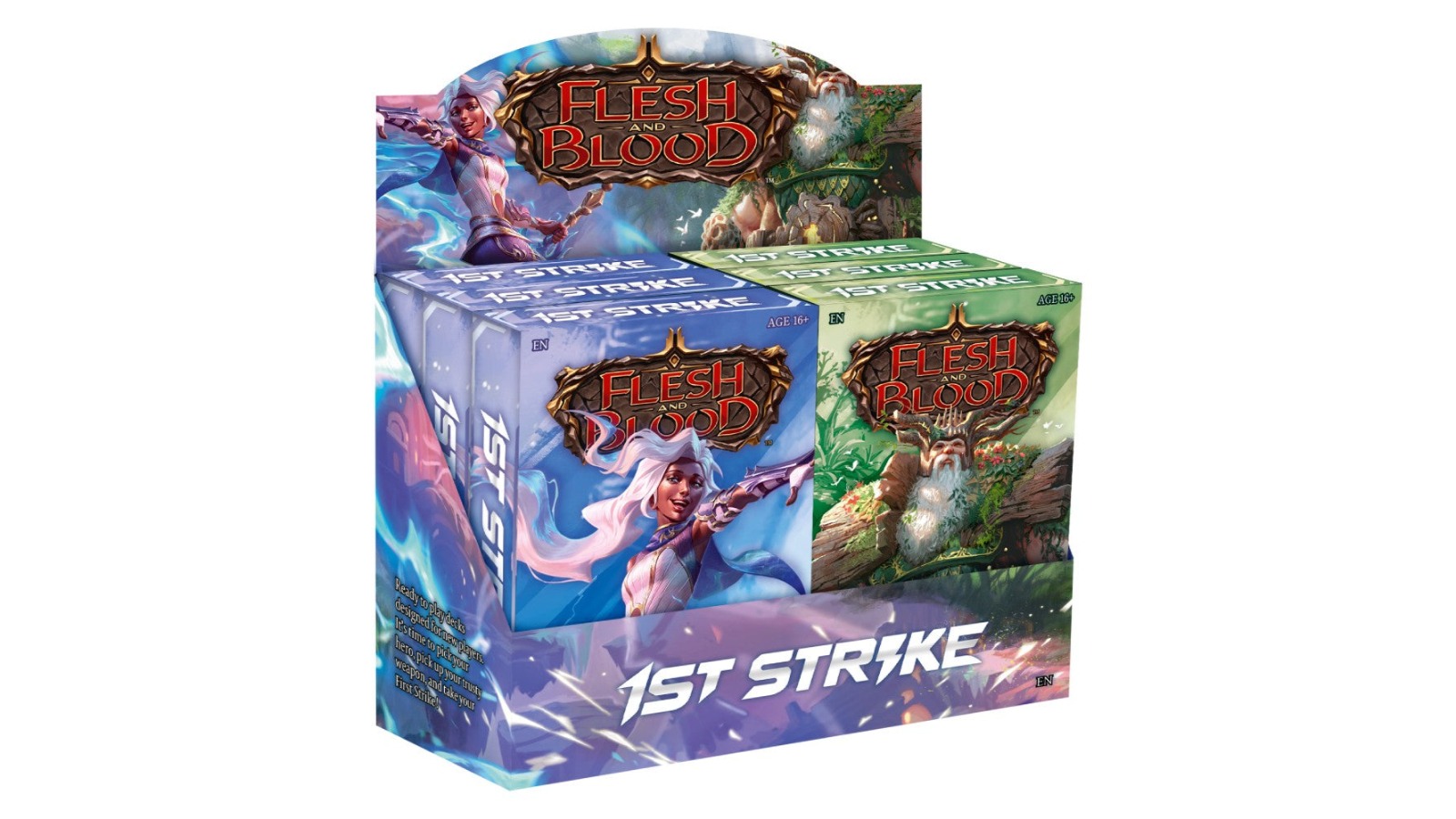 Legend Story Studios Flesh and Blood: 1st Strike Blitz Deck Display