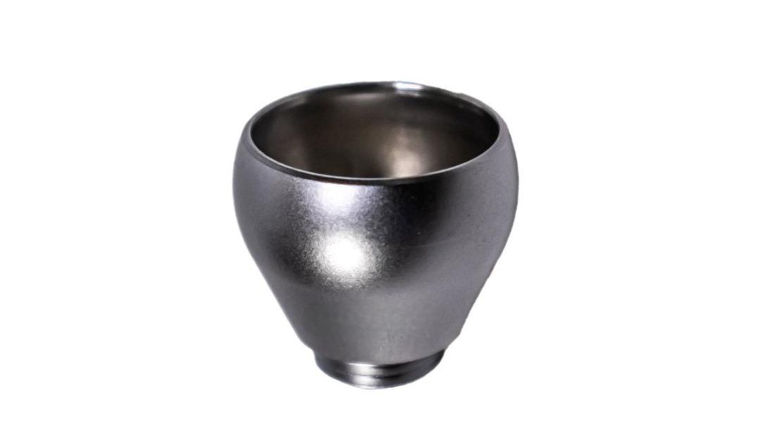 H&S Airbrushes Matte Chrome Cup - 2ml
