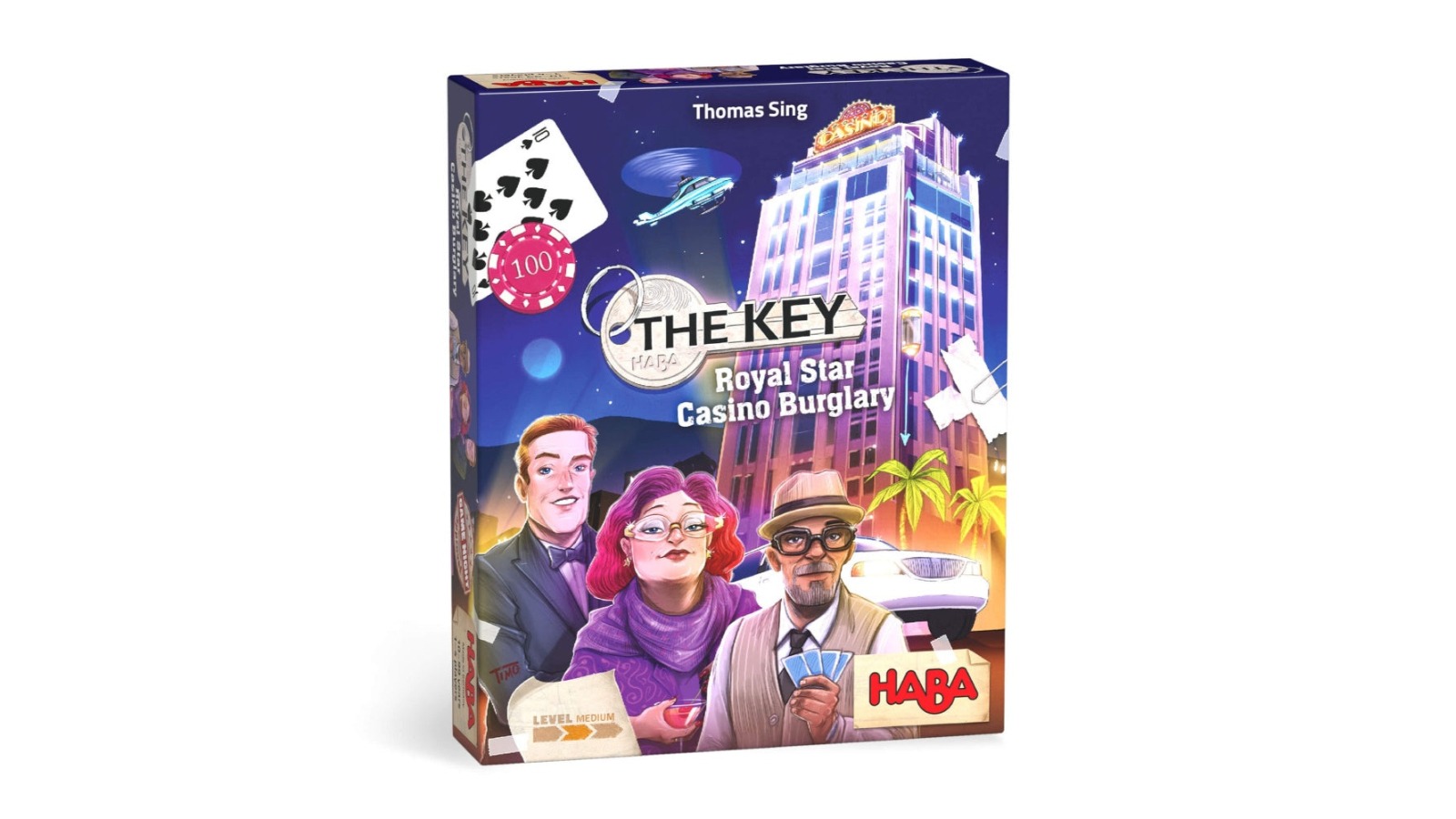 HABA The Key Royal Star Casino Burglary Board Game