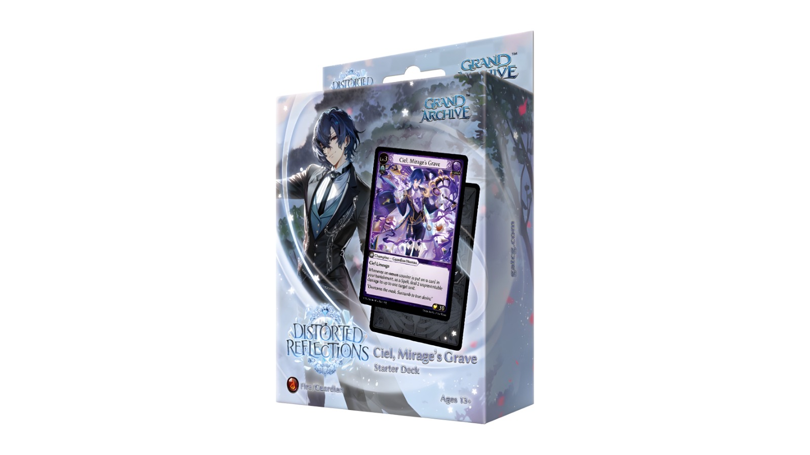 Grand Archive TCG Ciel Mirages Grave Starter Deck Display 