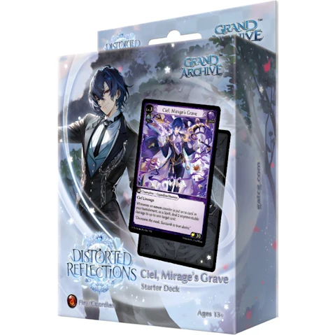 Grand Archive TCG Ciel Mirages Grave Starter Deck Display